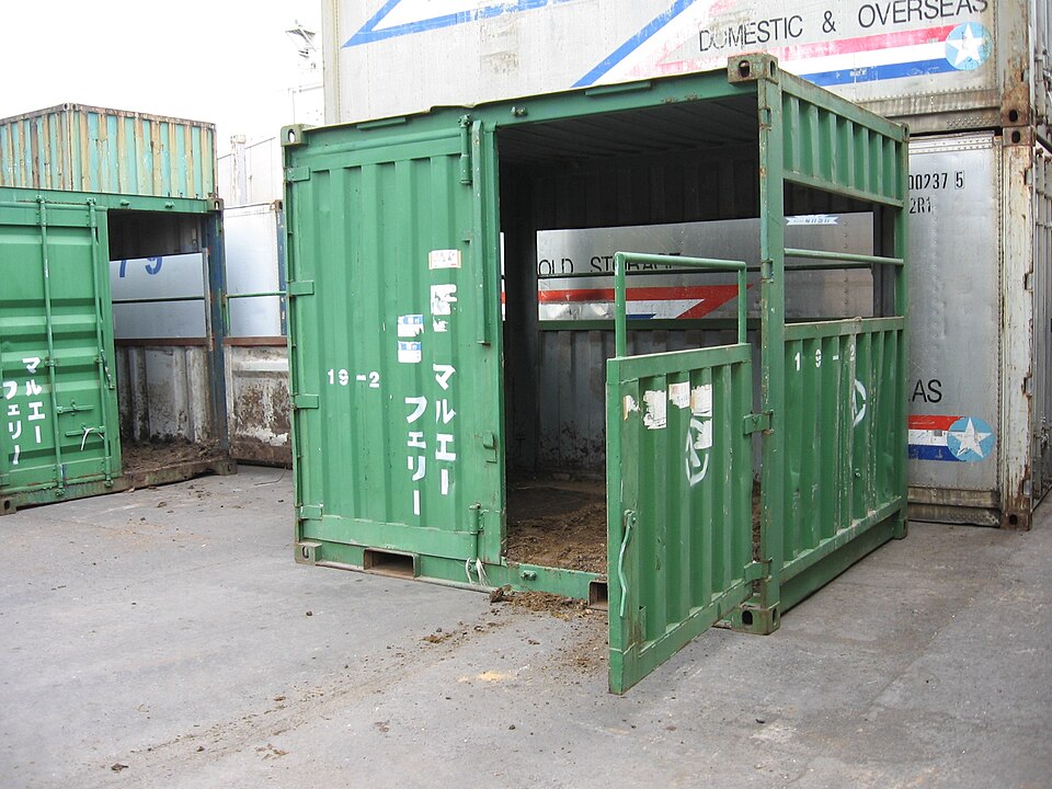 53ft High Cube Wind & Water Tight shipping container